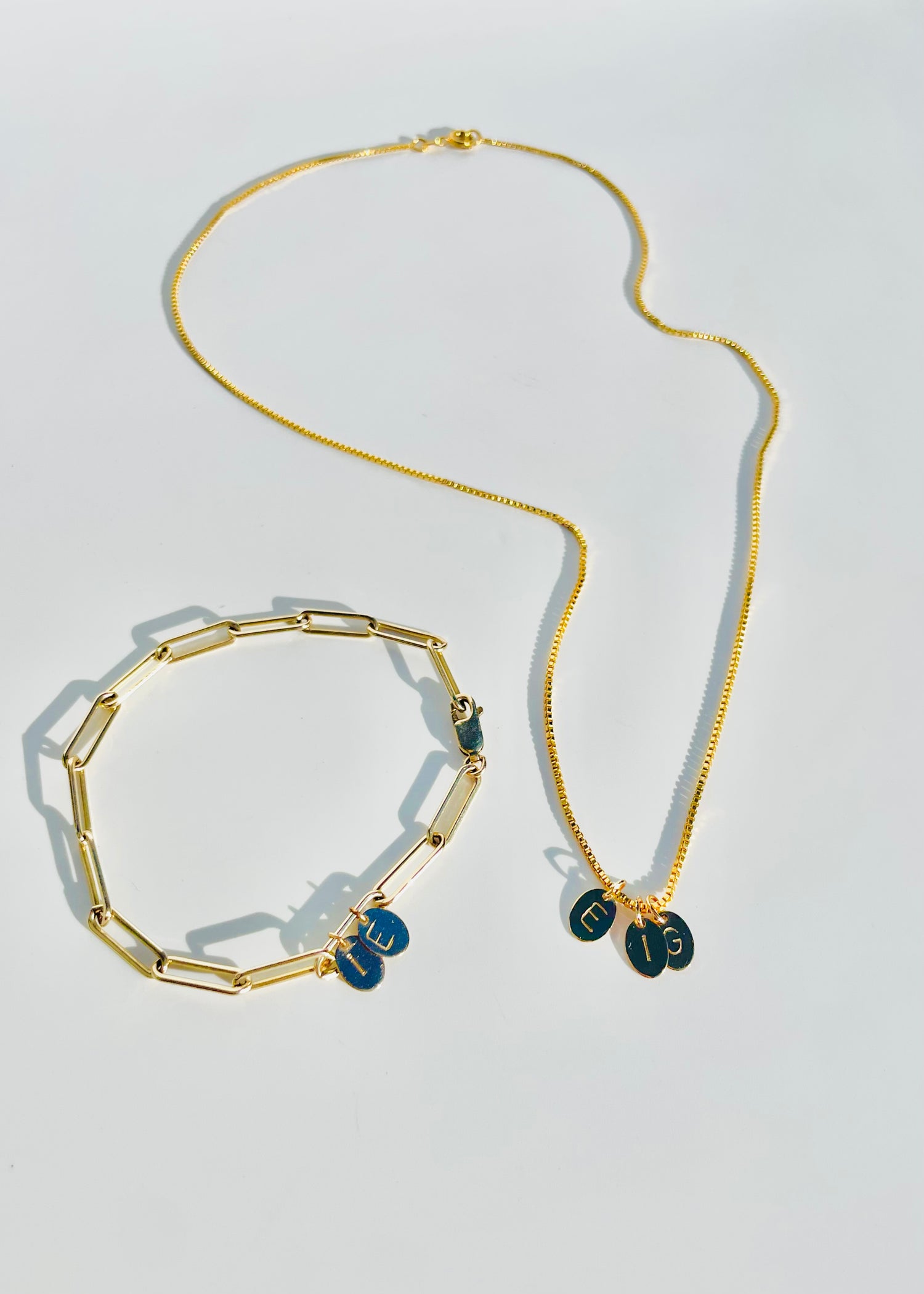 Simply Perfect Initial Charm Necklace