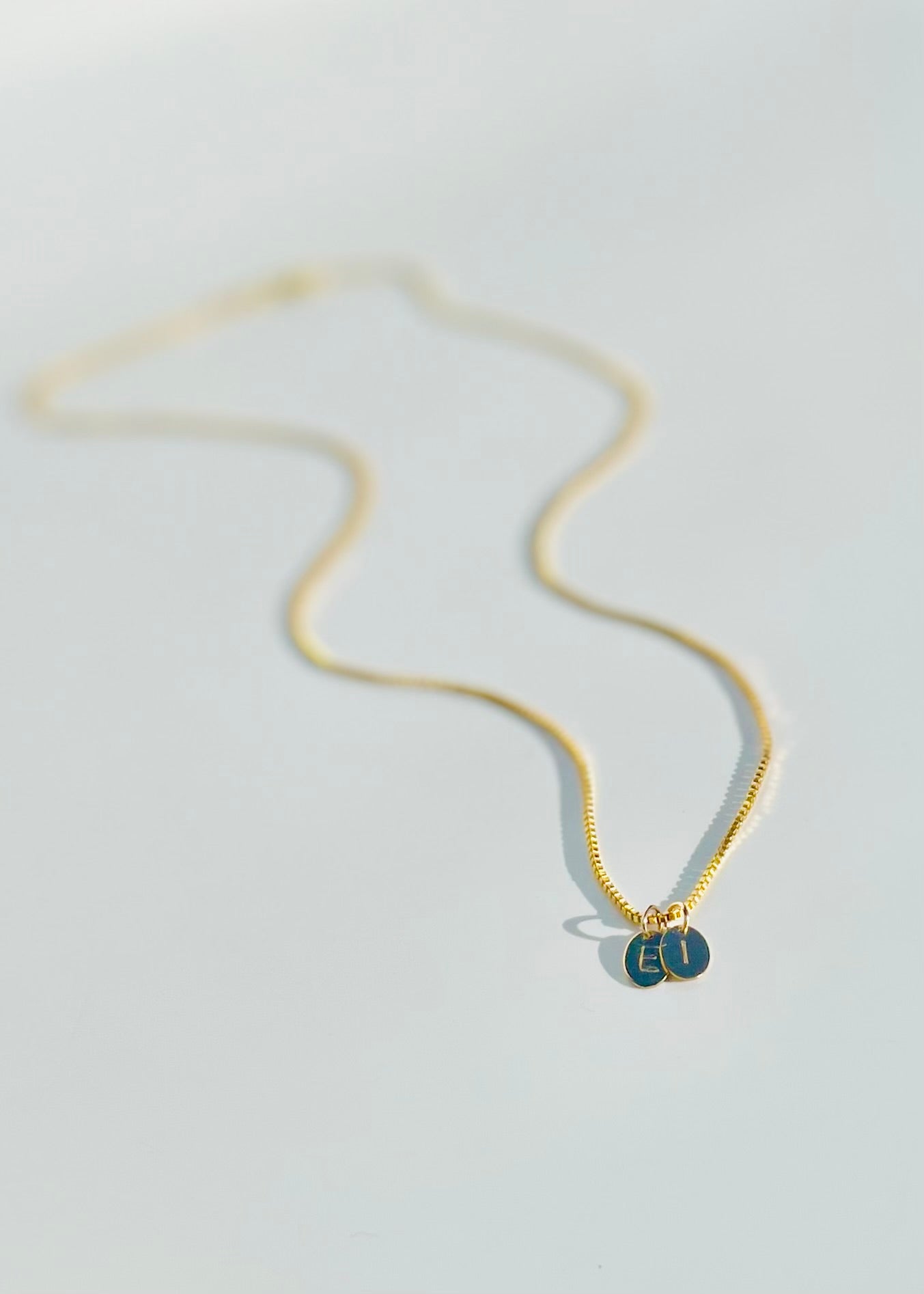 Simply Perfect Initial Charm Necklace