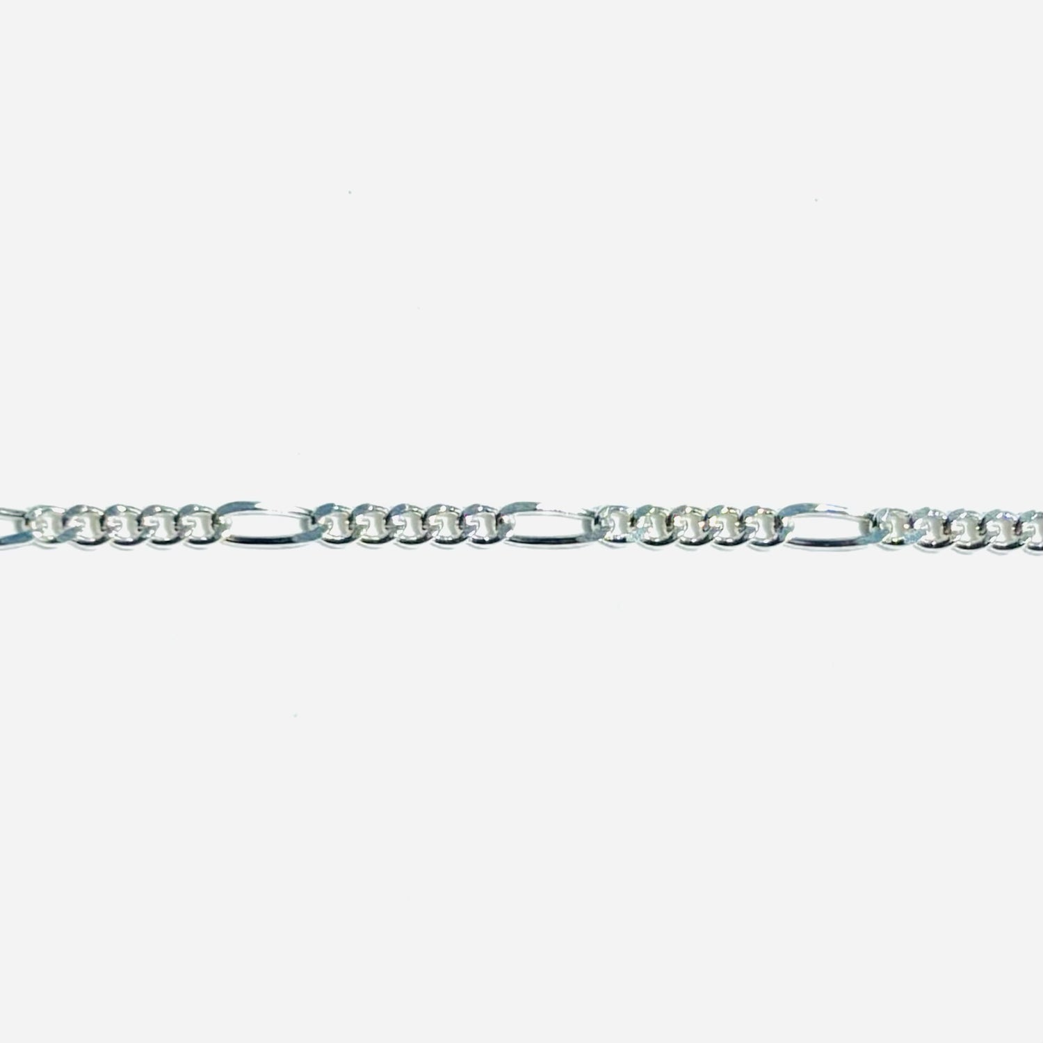 925 Sterling Silver Small Figaro