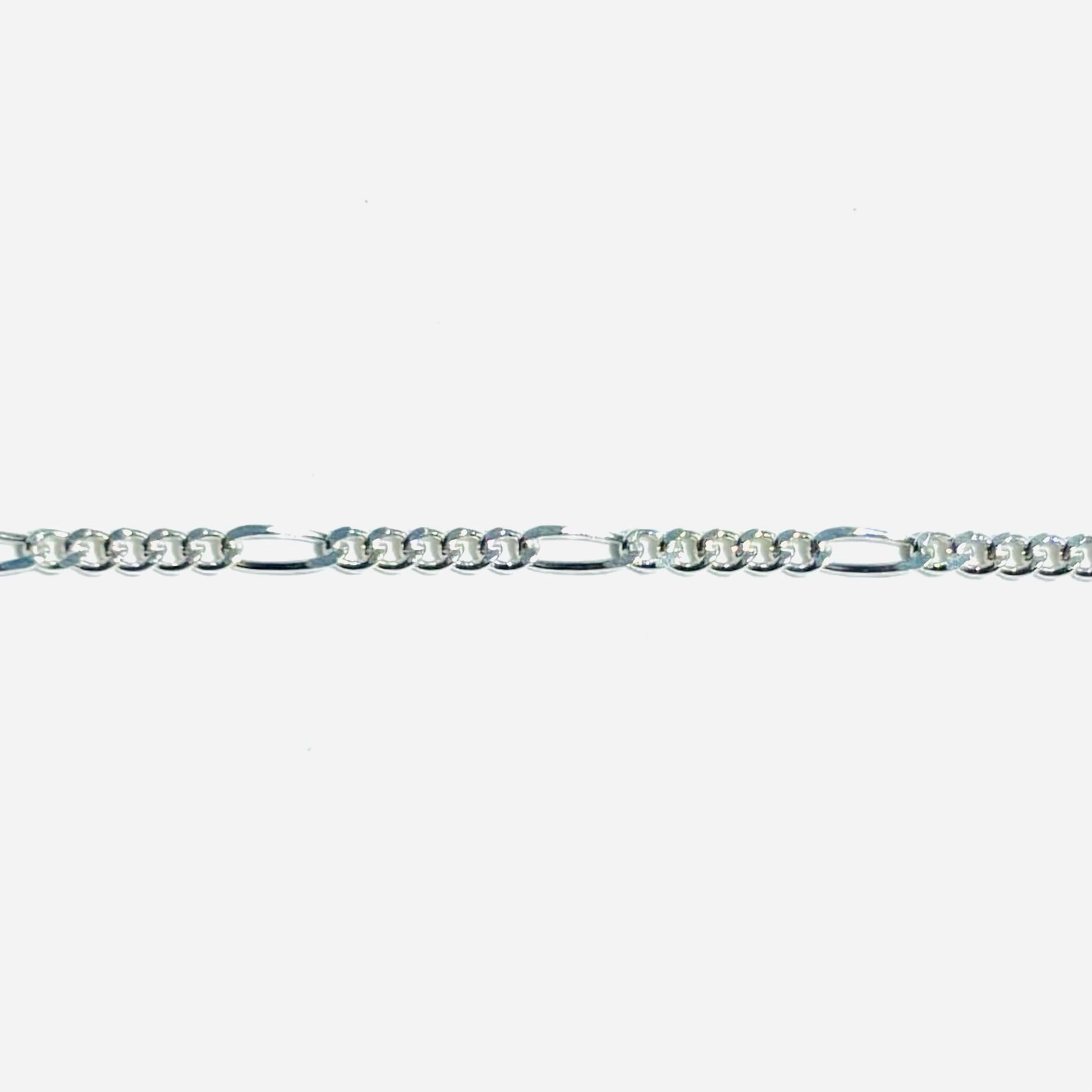 925 Sterling Silver Small Figaro