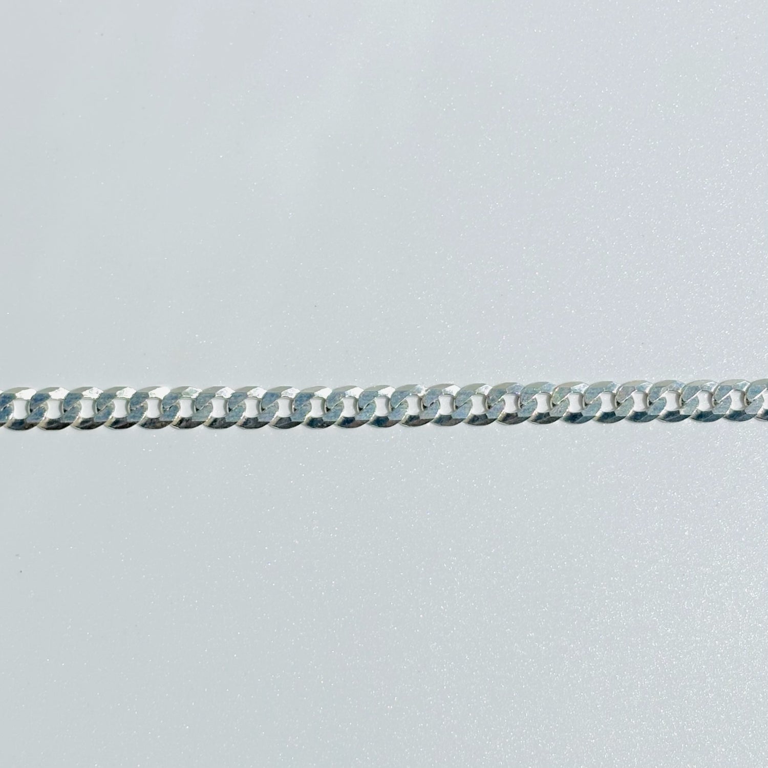 925 Sterling Silver Large Cuban