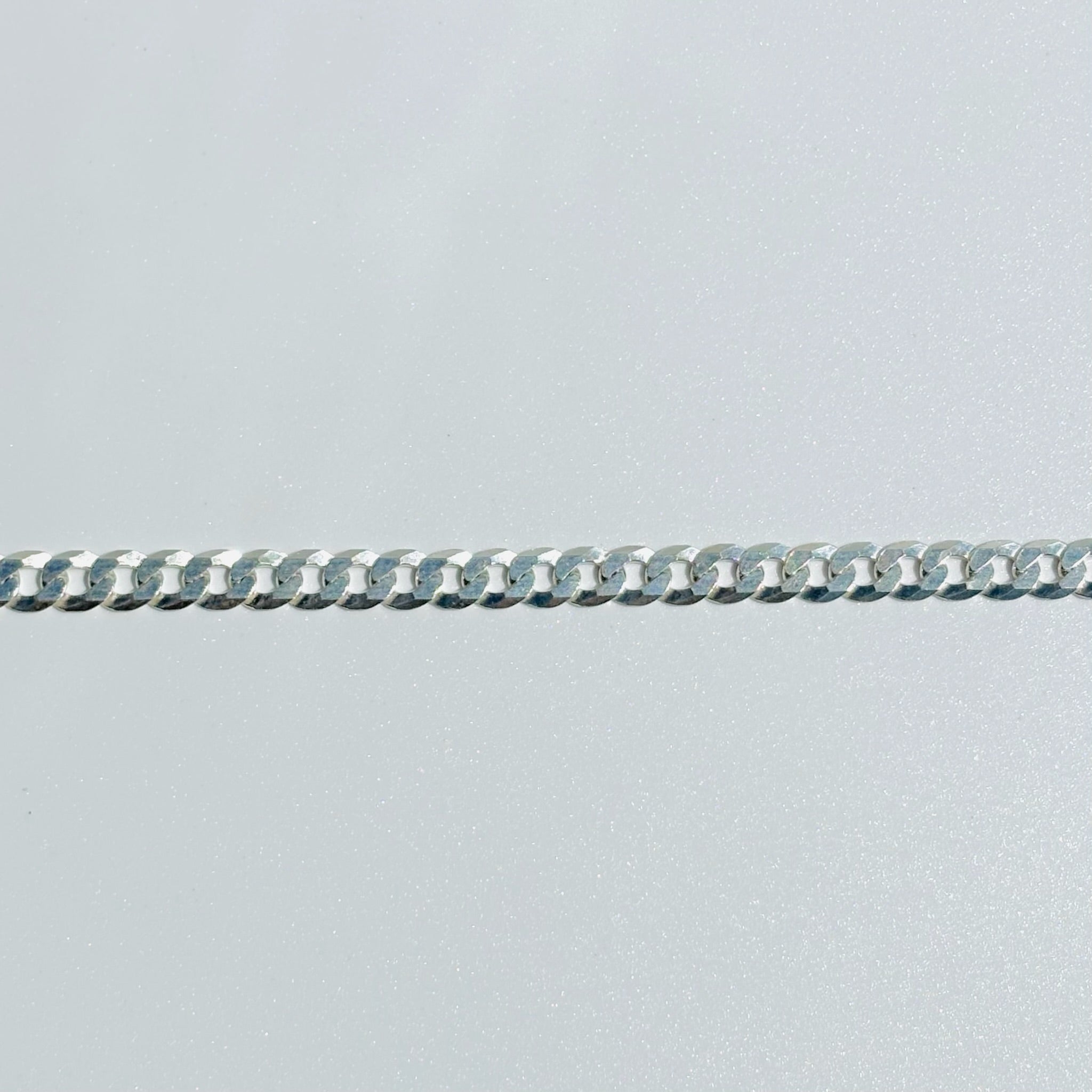 925 Sterling Silver Large Cuban