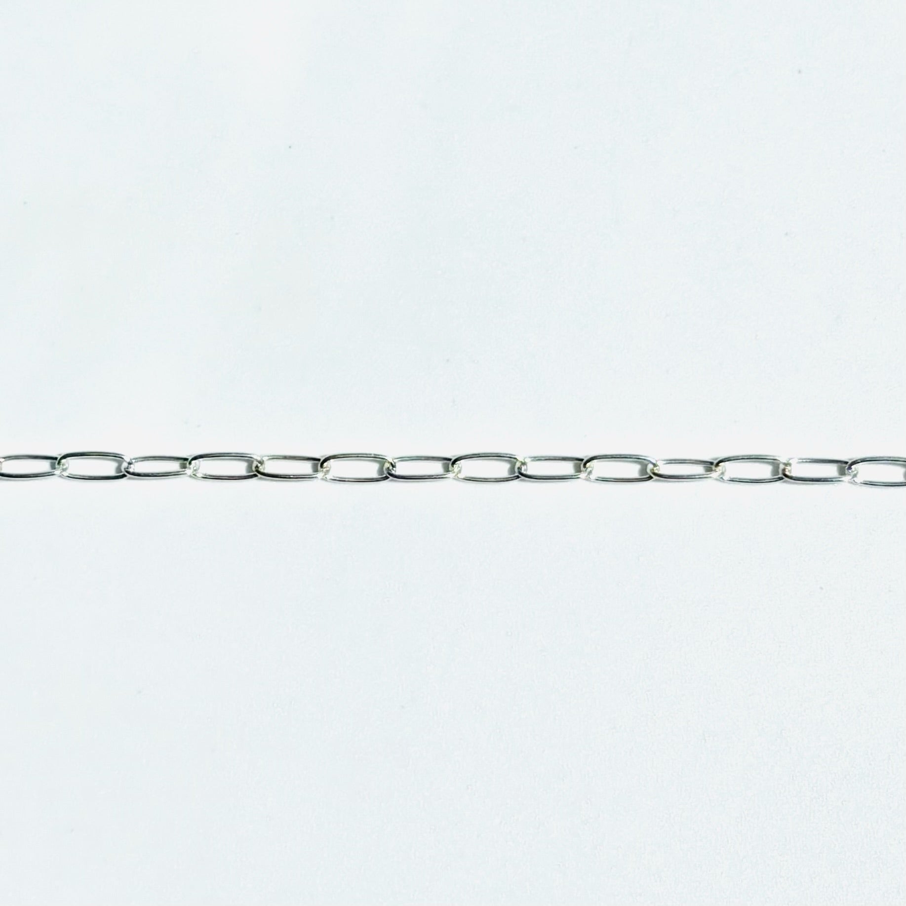 925 Sterling Silver Small Paperclip