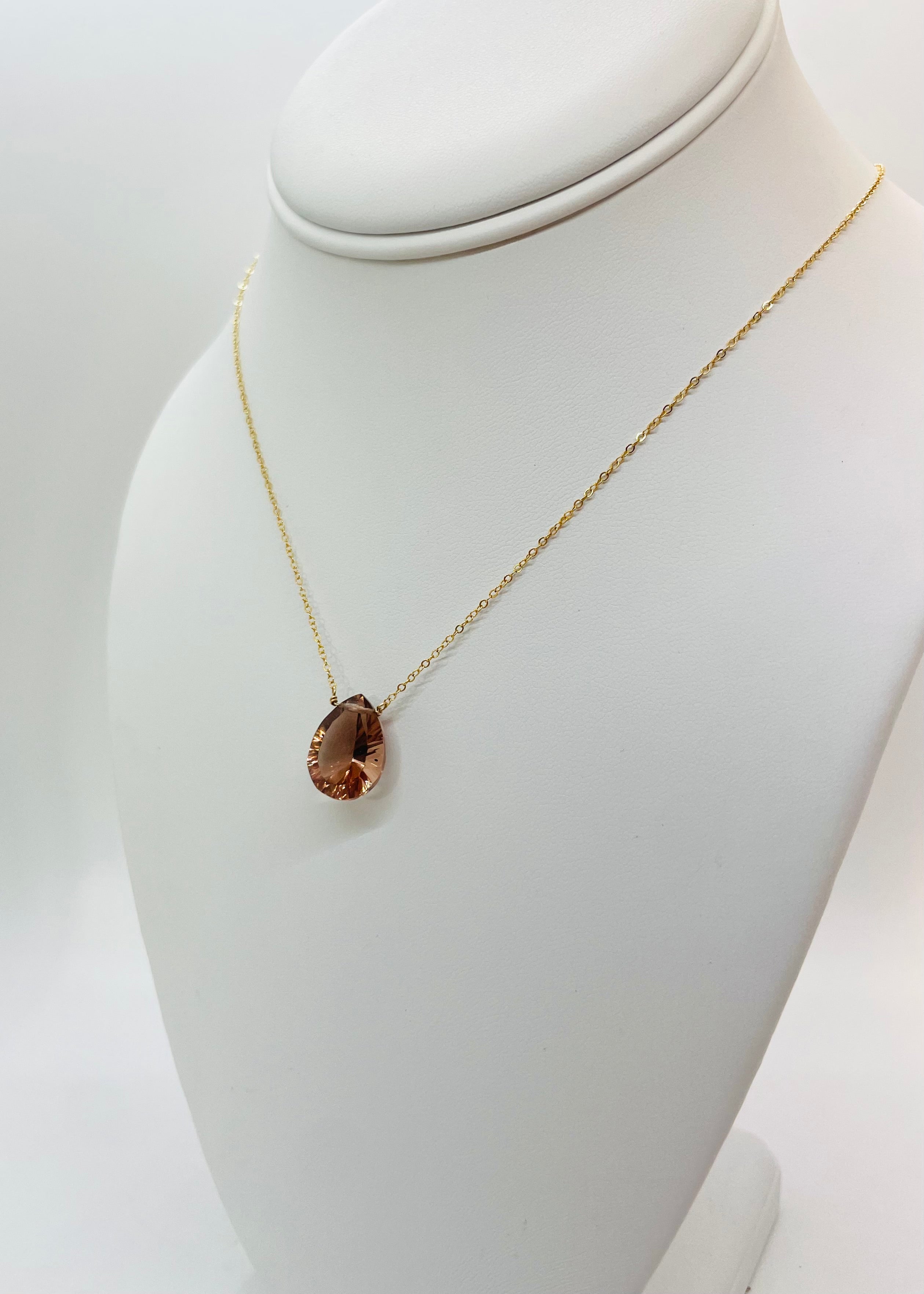 Pink Rhodolite Necklace