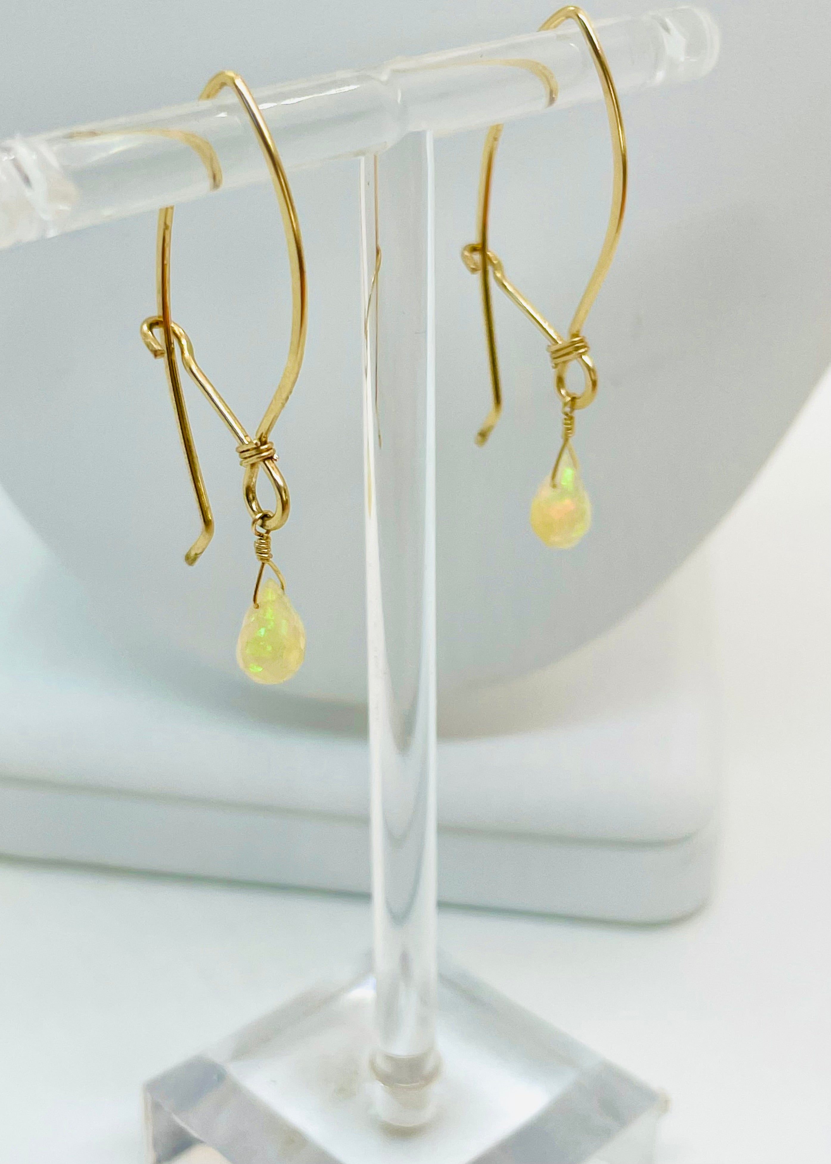 Genevieve Desire Opal Earrings