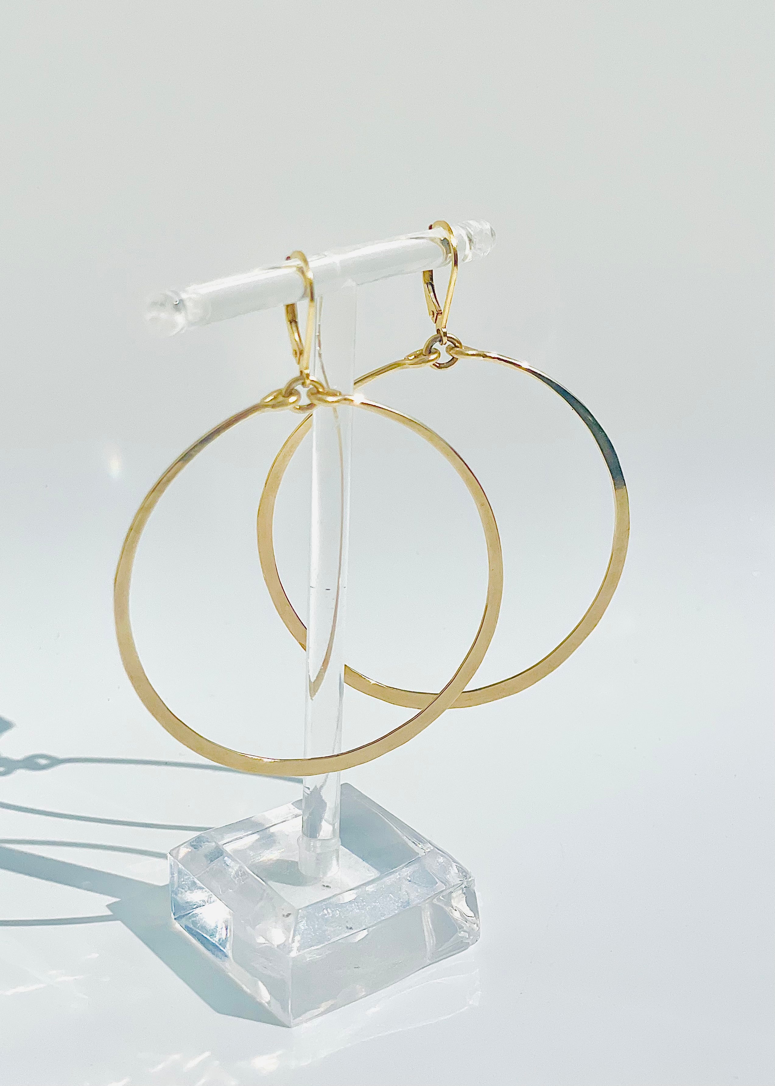 The Amber Hoop Earrings