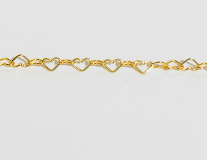 14k Gold Filled Heart Chain