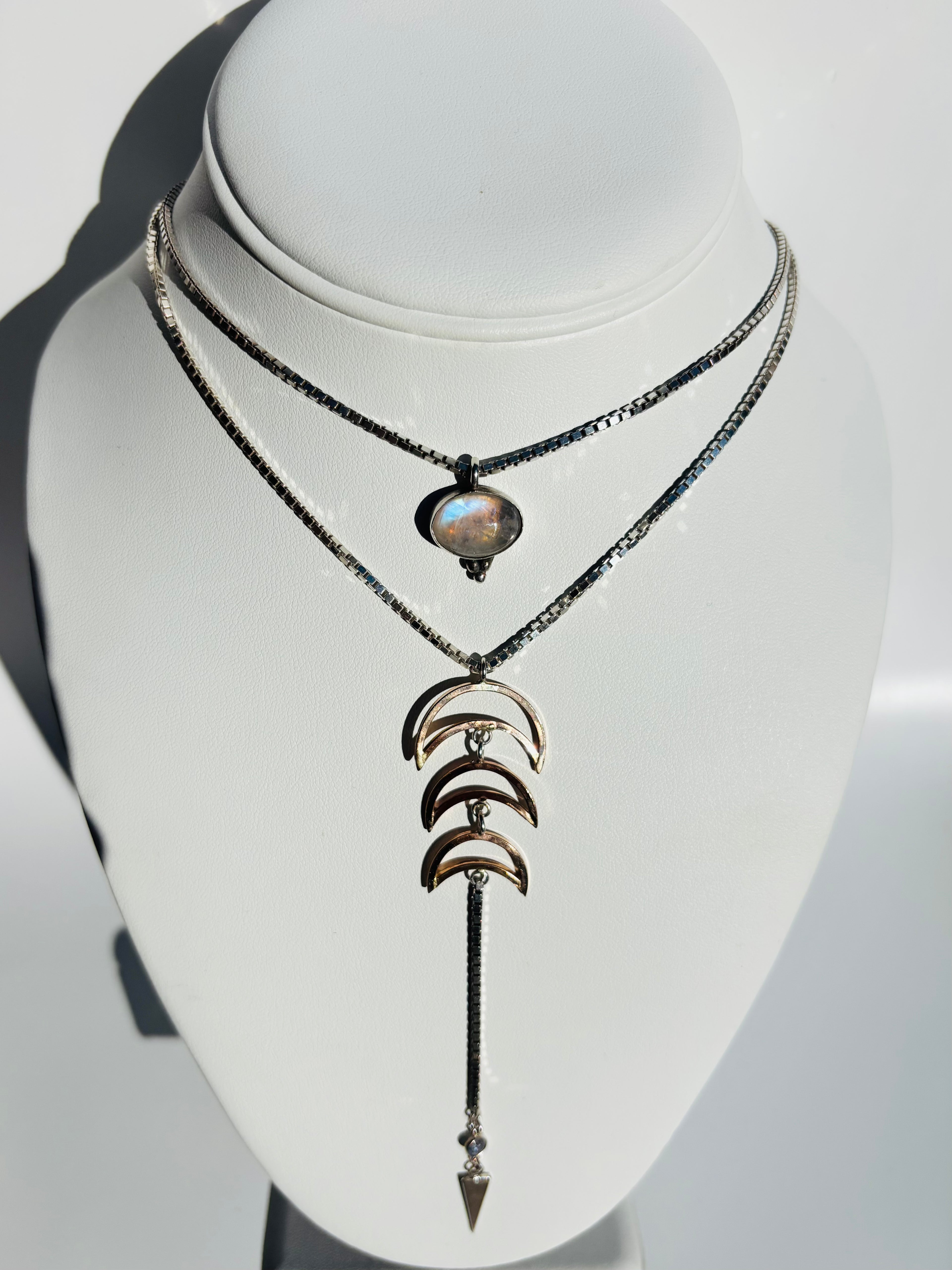 Moon Phases Necklace