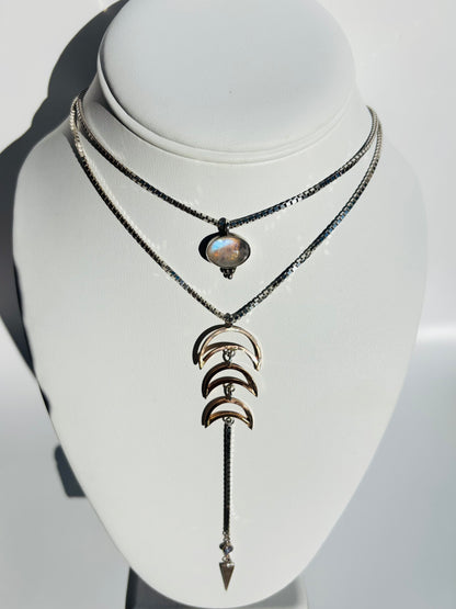 Moon Phases Necklace