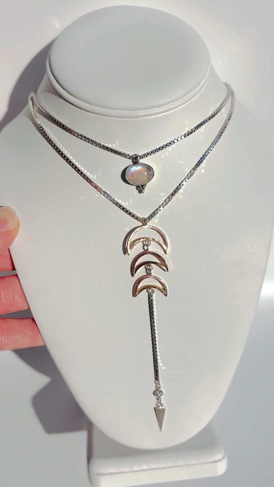 Moon Phases Necklace