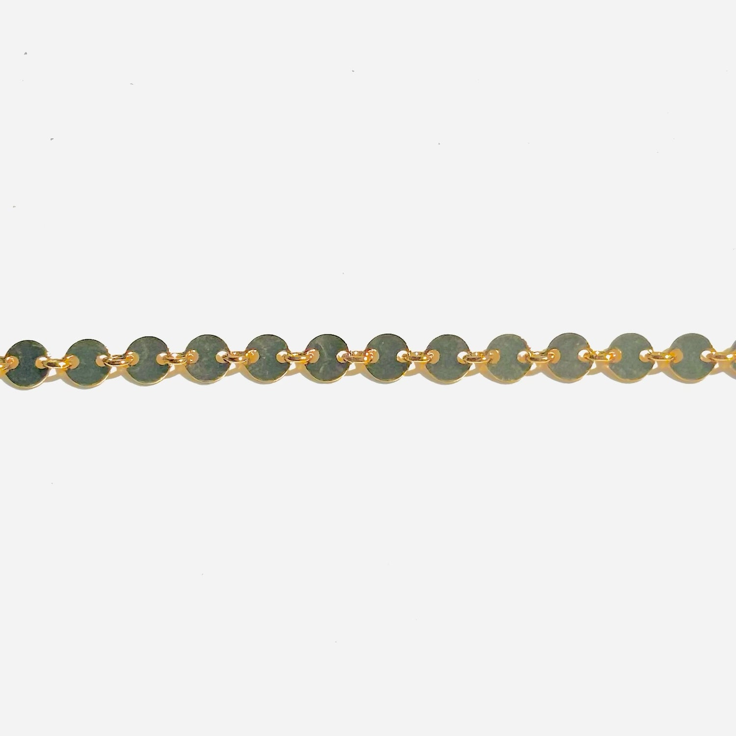 14k Gold Filled Coin Chain