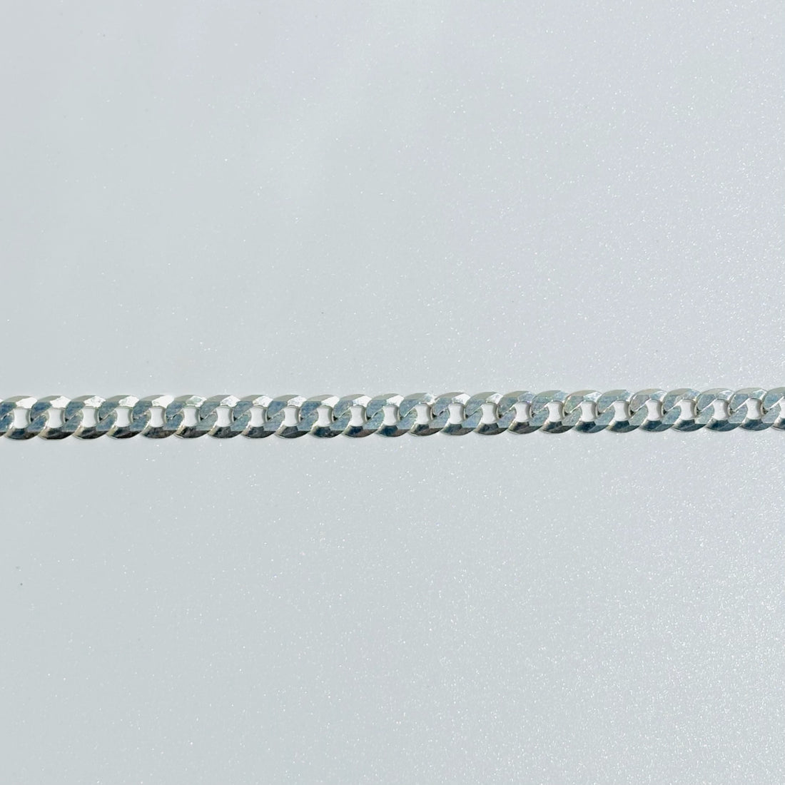 925 Sterling Silver Large Cuban