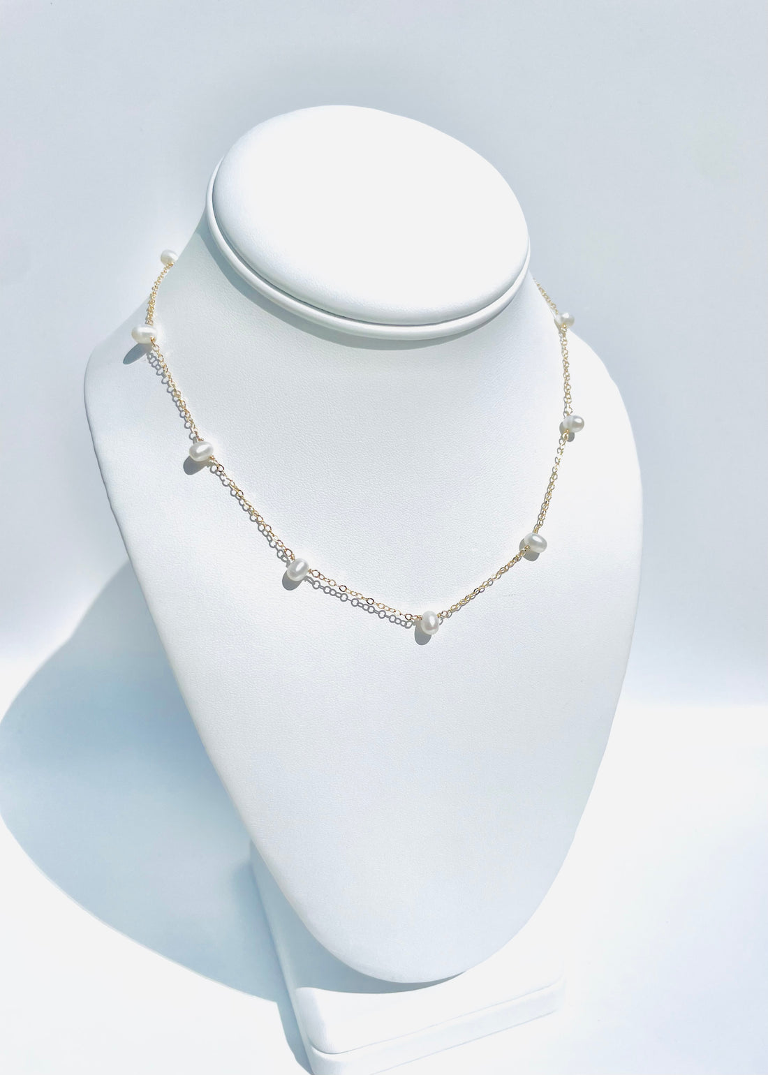 Pearl Satellite Necklace