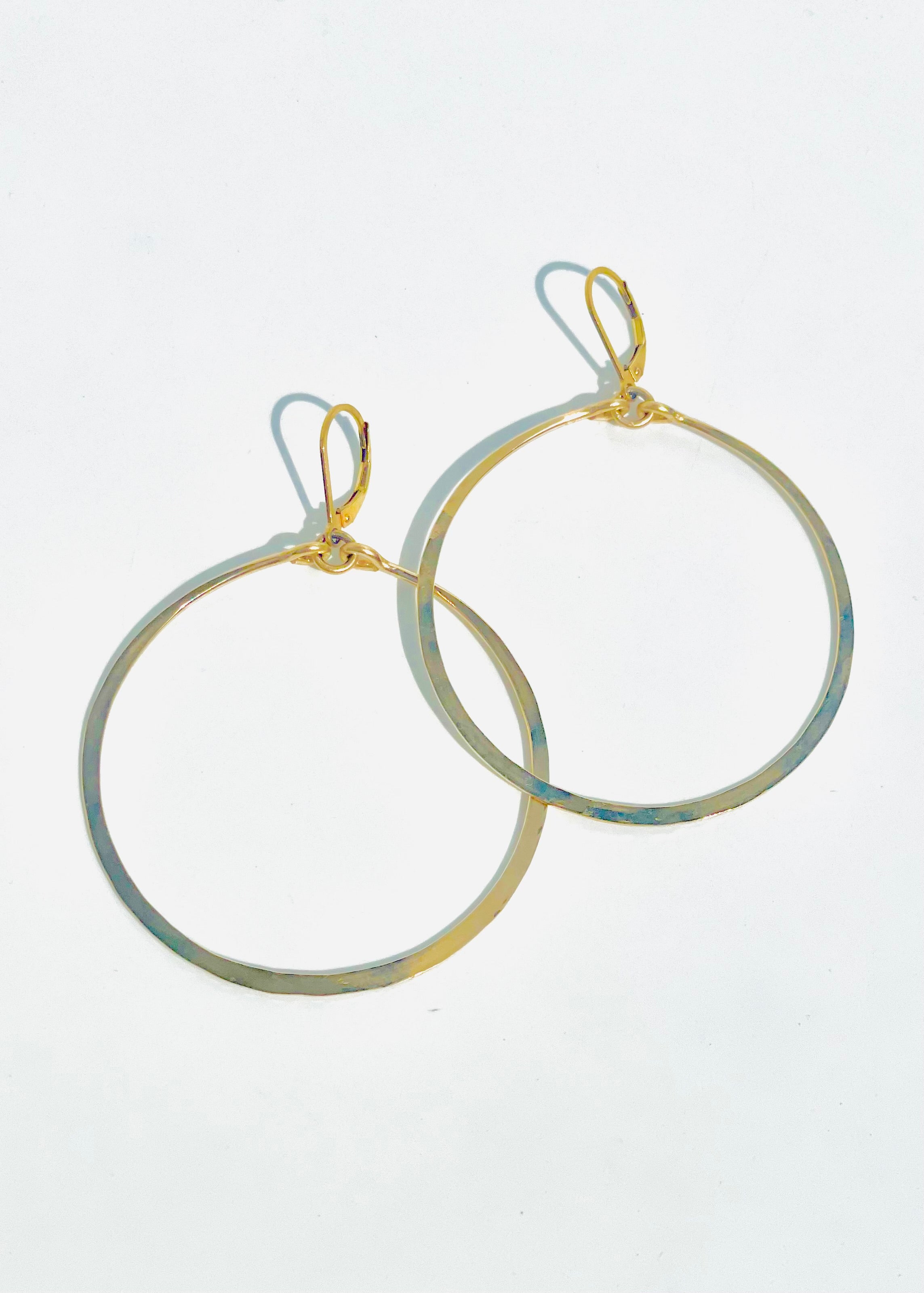 The Amber Hoop Earrings