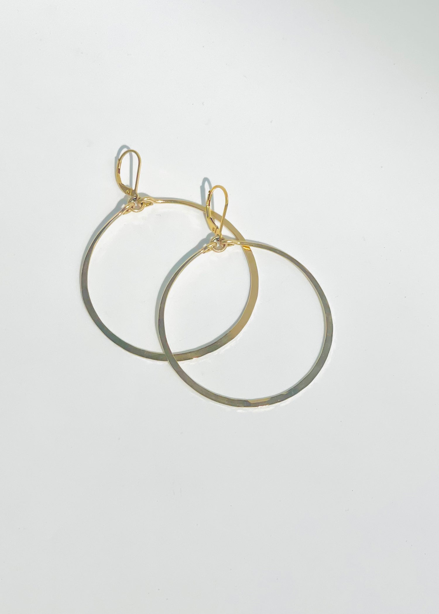 The Amber Hoop Earrings